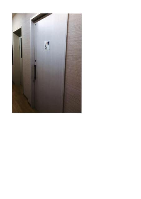 人形町おとしより相談センター のトイレ入口写真