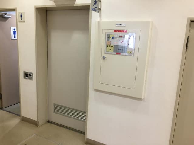 瑞江コミュニティ会館 のトイレ入口写真