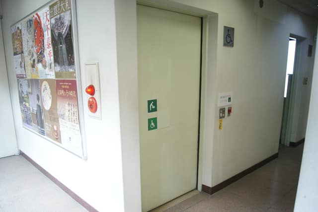 郷土資料館 のトイレ入口写真