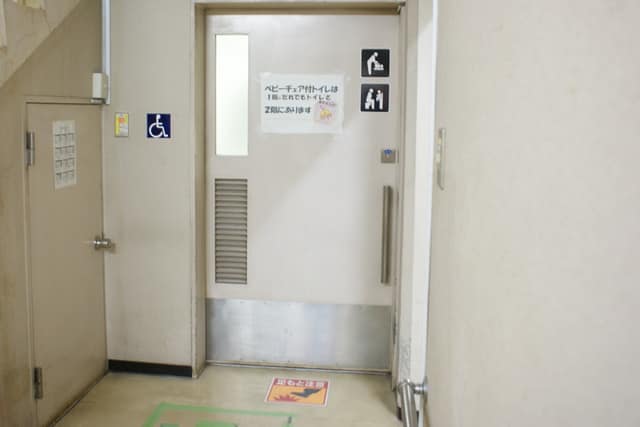上板橋健康福祉センター のトイレ入口写真