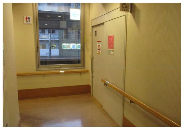 赤羽北区民センター のトイレ入口写真