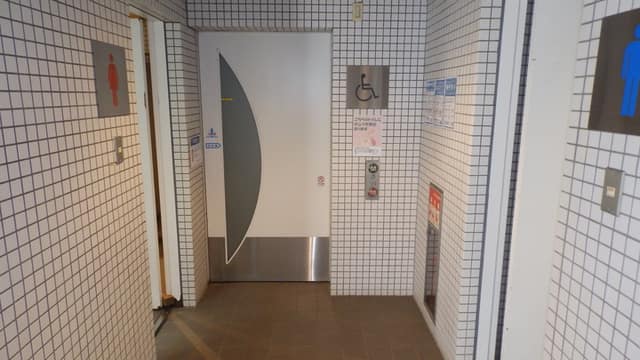 有明客船ターミナル のトイレ入口写真