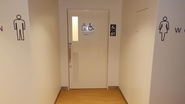 東京国際クルーズふ頭 のトイレ入口写真