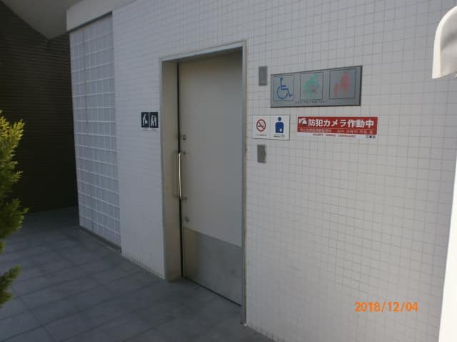 東陽公園 のトイレ入口写真