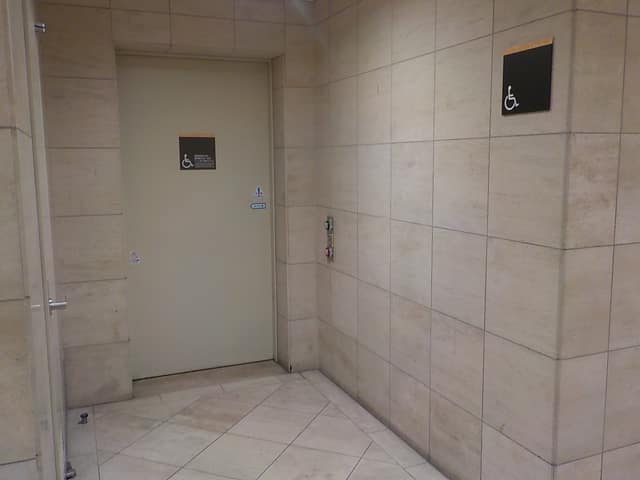 ニューピア竹芝サウスタワー のトイレ入口写真