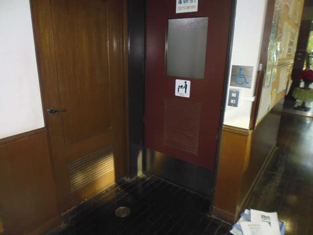 けやきコミュニティセンター のトイレ入口写真
