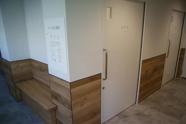 中央コミュニティセンター のトイレ入口写真