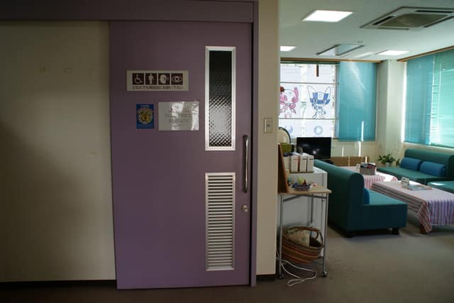 上高田東高齢者会館 のトイレ入口写真