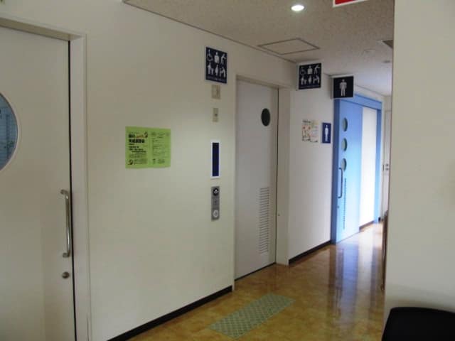 大田区新井宿特別出張所 のトイレ入口写真