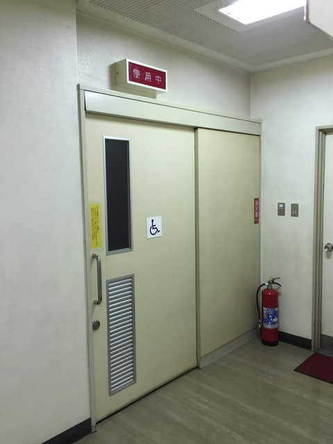 南馬込文化センター のトイレ入口写真