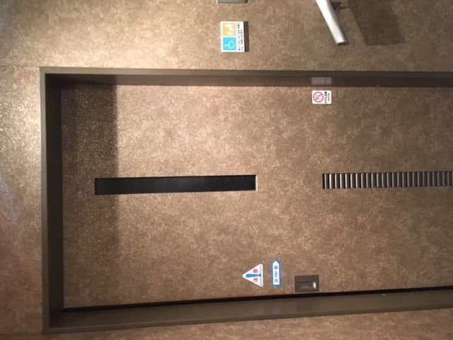 スカイキャロット展望ロビー のトイレ入口写真