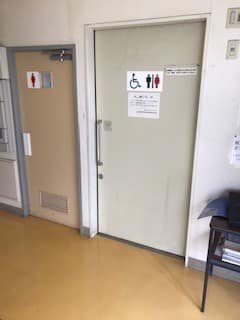 北沢南区民集会所 のトイレ入口写真