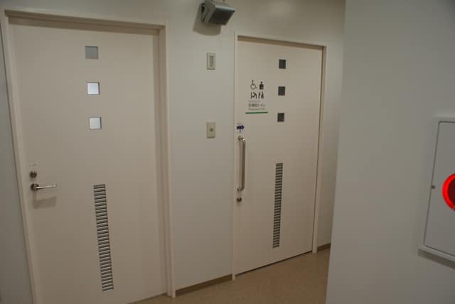 梅丘まちづくりセンター のトイレ入口写真