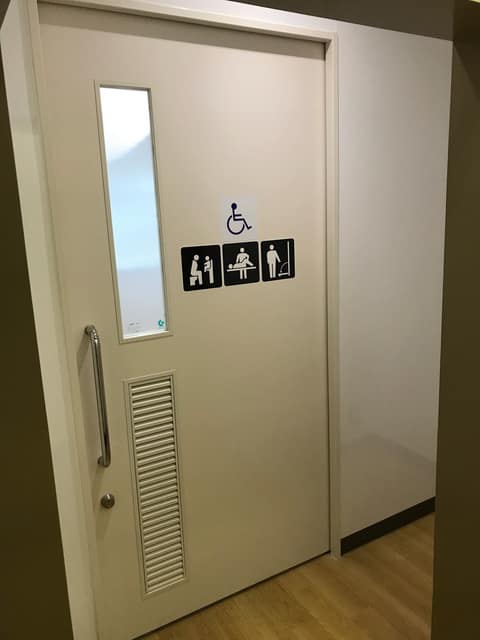 大井第三地域交流センター のトイレ入口写真