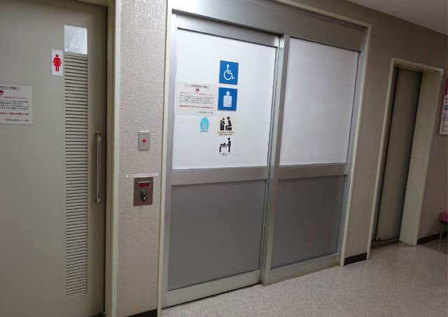 大井保健センター のトイレ入口写真