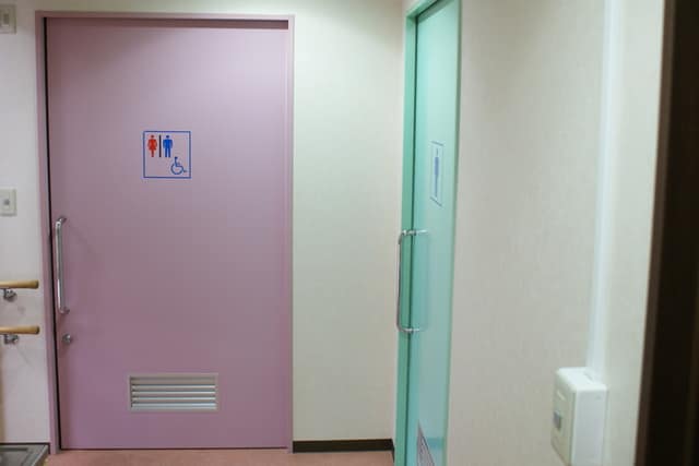 区民ひろば西巣鴨第一 のトイレ入口写真