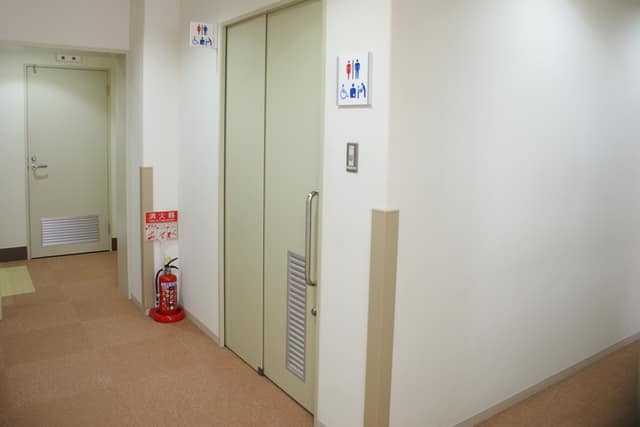 区民ひろば高南第一 のトイレ入口写真